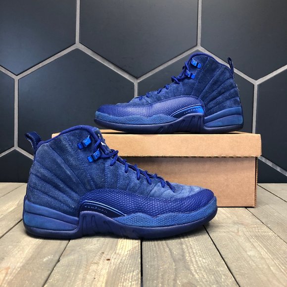 Jordan Other - Used W/O Box! Air Jordan 12 BG Deep Royal Size 7Y